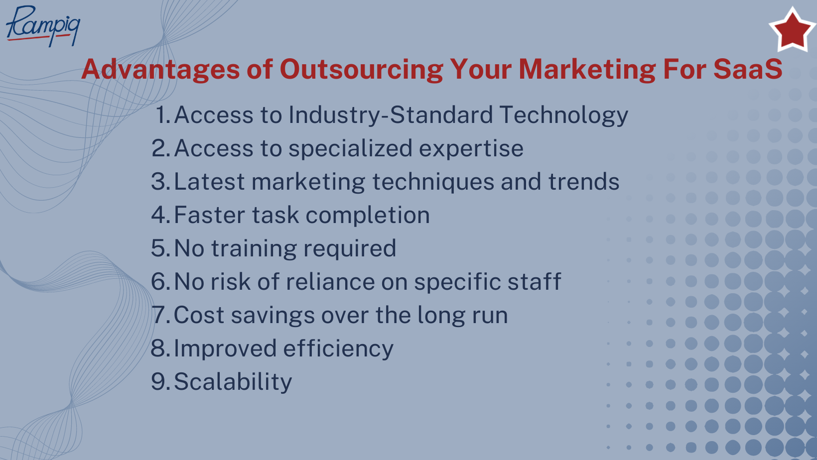 benefits of outsourcing marketing saas