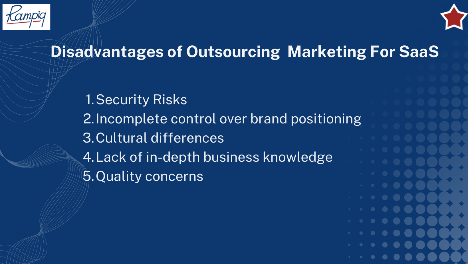 challenges of outsourcing marketing saas