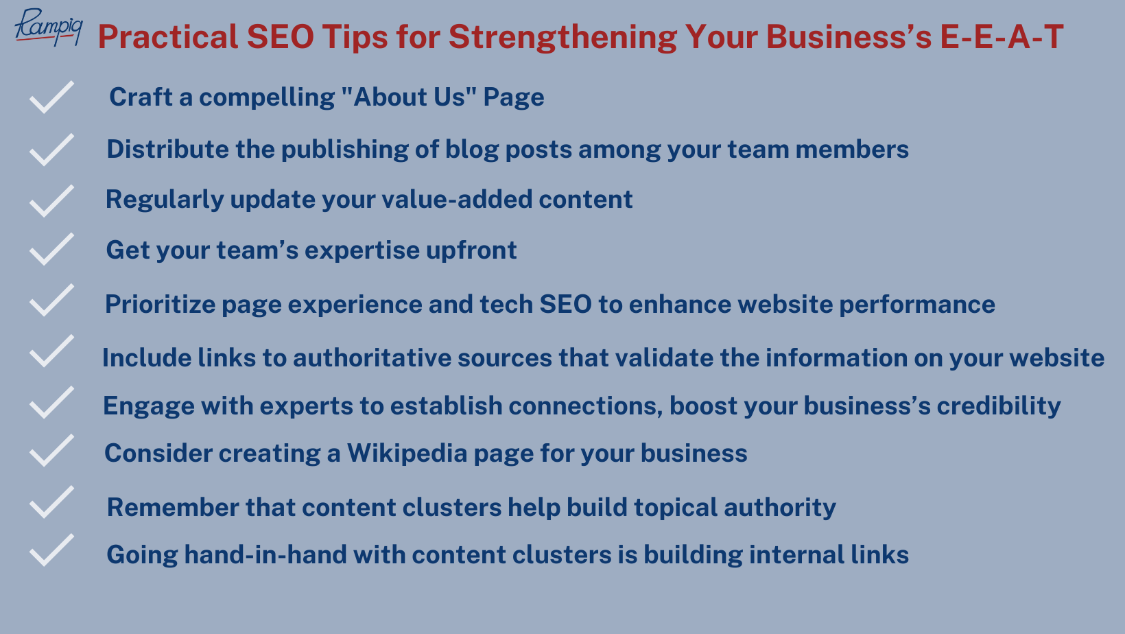 Practical SEO Tips for Strengthening Your E-E-A-T