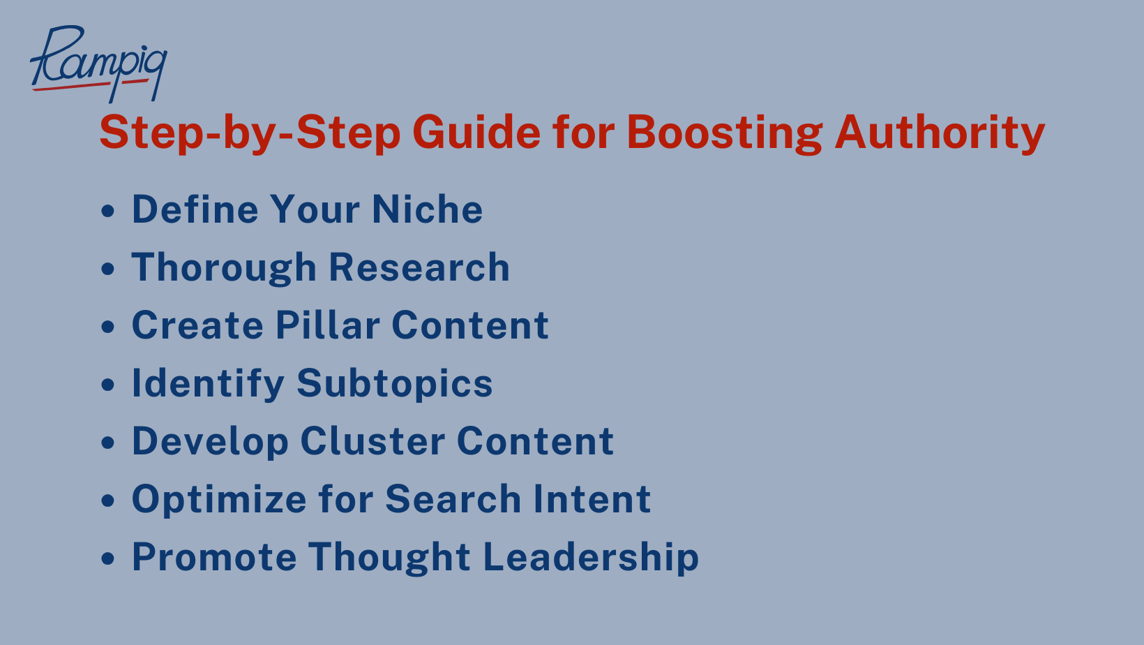 Step-by-Step Guide for Boosting Authority