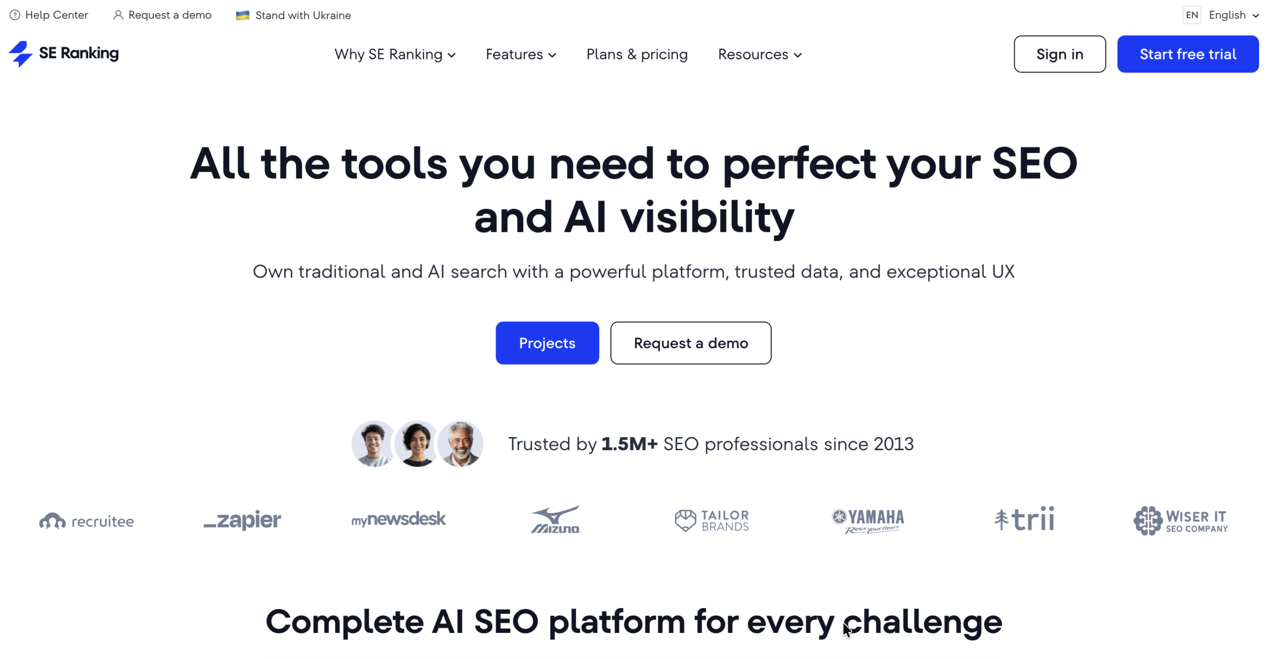 se ranking ai visibility tracker tool