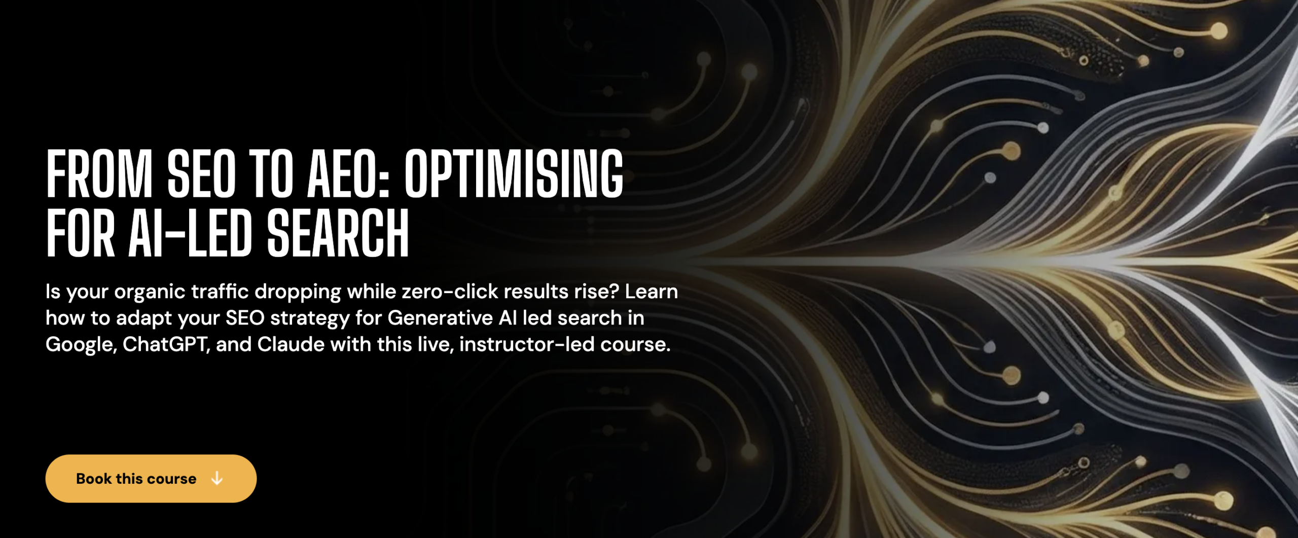 Jellyfish From SEO to AEO Optimising for AI-led Search course